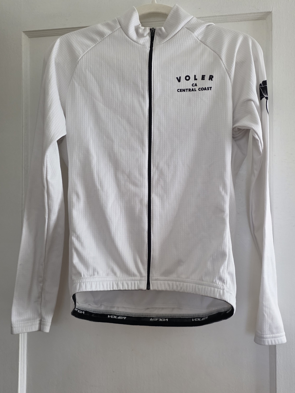Voler Central Coast Women's White Long Sleeve Cycling Jersey
